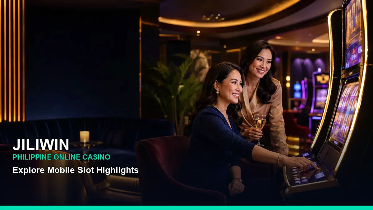 JILIWIN VIP casino rewards featuring an adult Filipina host in a vivid composition
