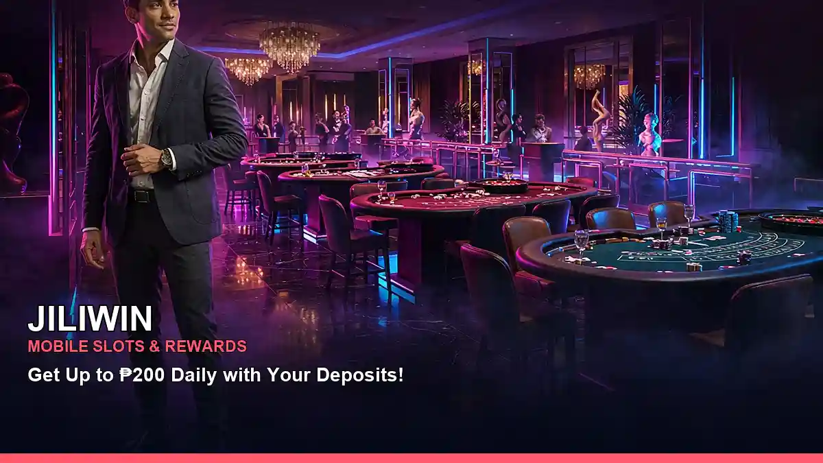 JILIWIN Live Casino table games displayed in a spacious gaming interface for Philippine players