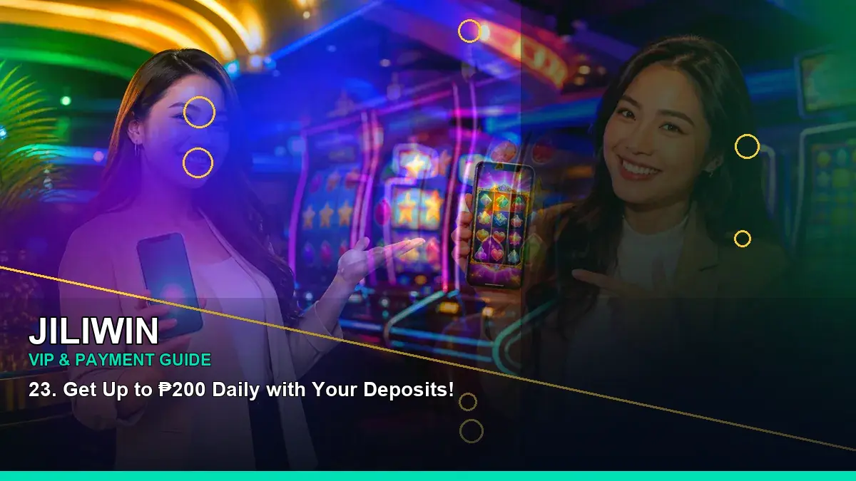 JILIWIN promotions scene with a close-up view of lucky reels and mobile-friendly online slot games